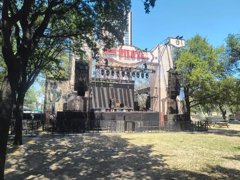 Technical production for Pilos Bar Stage